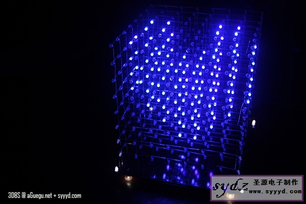 3D8S 8x8x8 LED 光立方归来 转载自Agu's Mill 古作坊